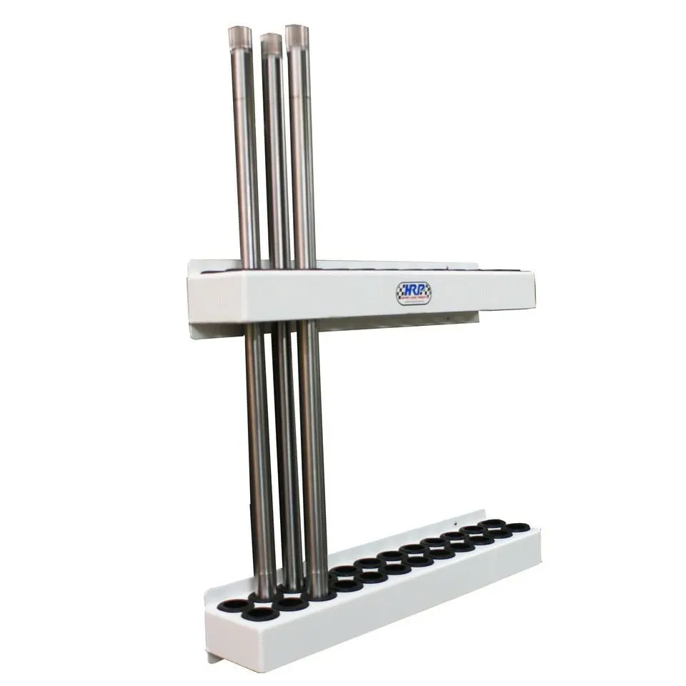 Hrp Torsion Bar Rack White Powder Coated Holds 24 Torsion Bars 1