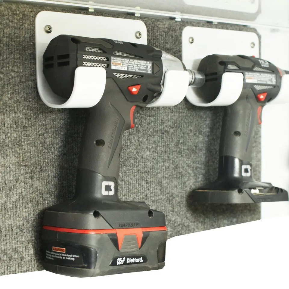 Hrp Cordless Drill Holder - White 1