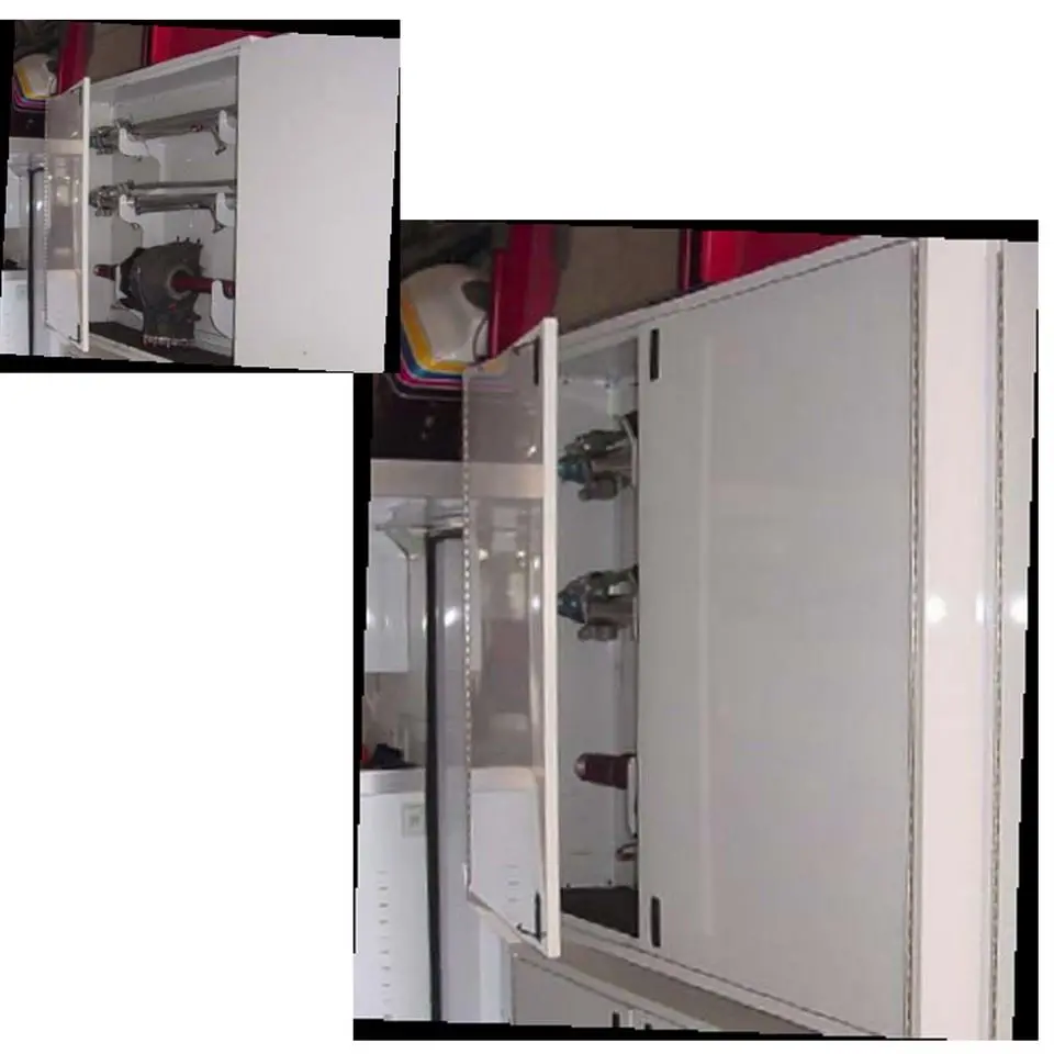 Hrp Wall Mount Rear End Cabintet - White 1