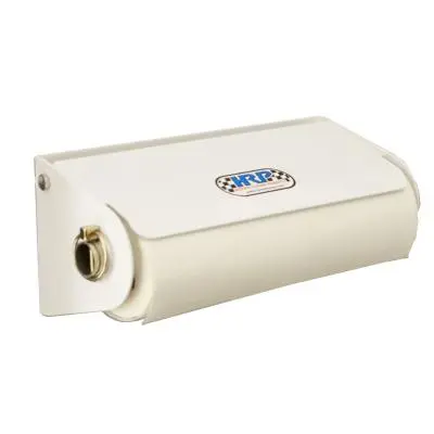 Hrp Wall Mount Paper Towel Rack - White 1
