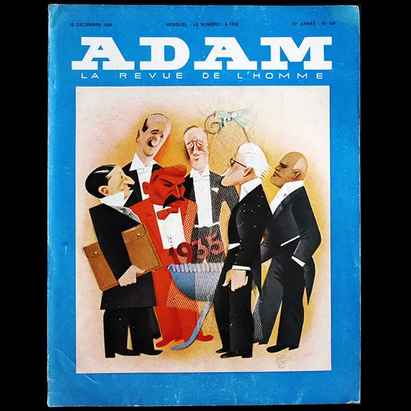 Adam, La Revue De L'homme (15 Décembre 1934) 1
