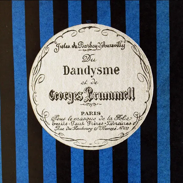 Du Dandysme Et De George Brummell (1918) 1