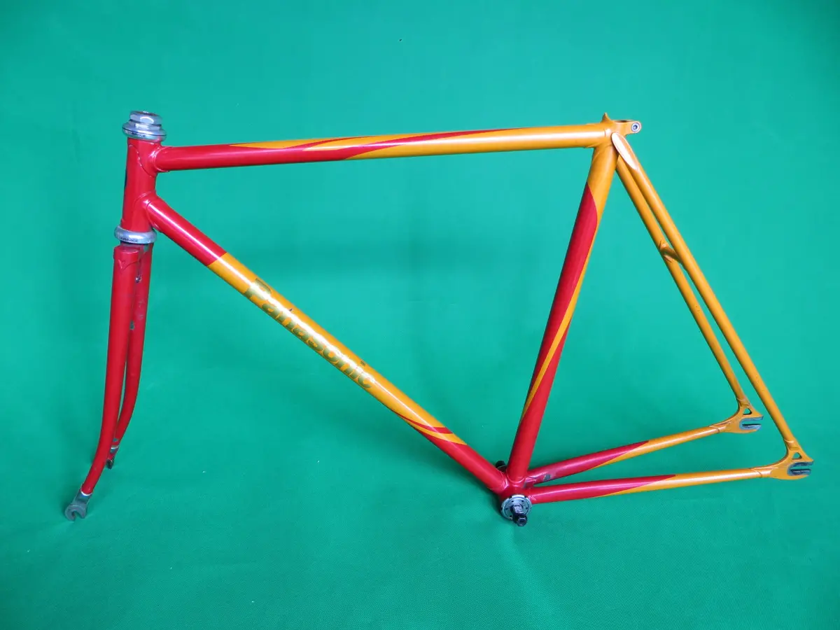 Panasonic // Red & Orange Two-Tone // 52.5Cm 1