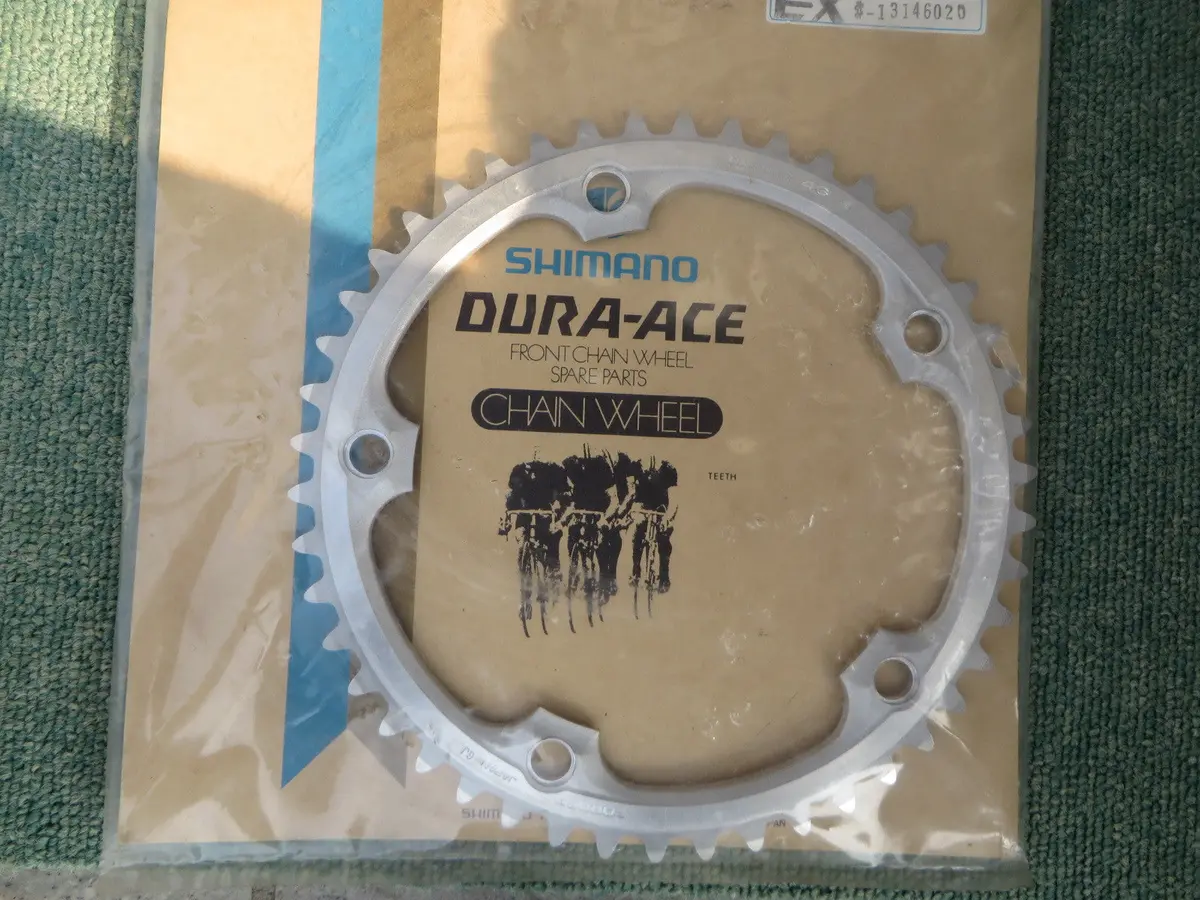 Nos Shimano Dura Ace 7500 Ex 151Bcd 1/8" Chainring 46T Stamped Njs 1