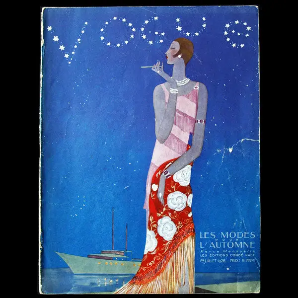 Vogue France (1Er Juillet 1926), Couverture De Benito 1