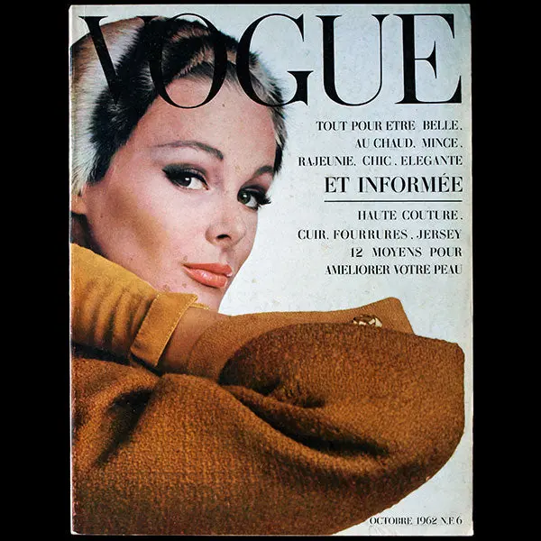 Vogue France (Octobre 1962), Couverture D'irving Penn 1