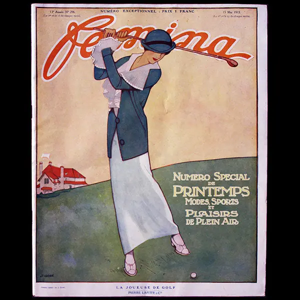 Fémina (15 Mai 1913), Numéro Spécial De Printemps, Couverture De Javier Gosé 1