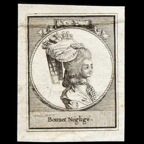 Gallerie Des Modes Et Costumes Français, 10Ème Suite De Coiffures (1781) 2