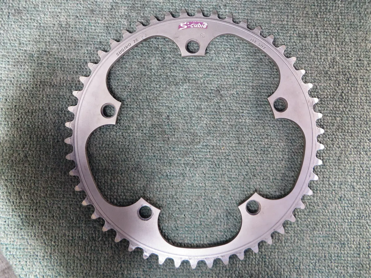 Sugino S-Cubic Matte Finish 144Bcd Njs Chainring 50T (15041745) 1
