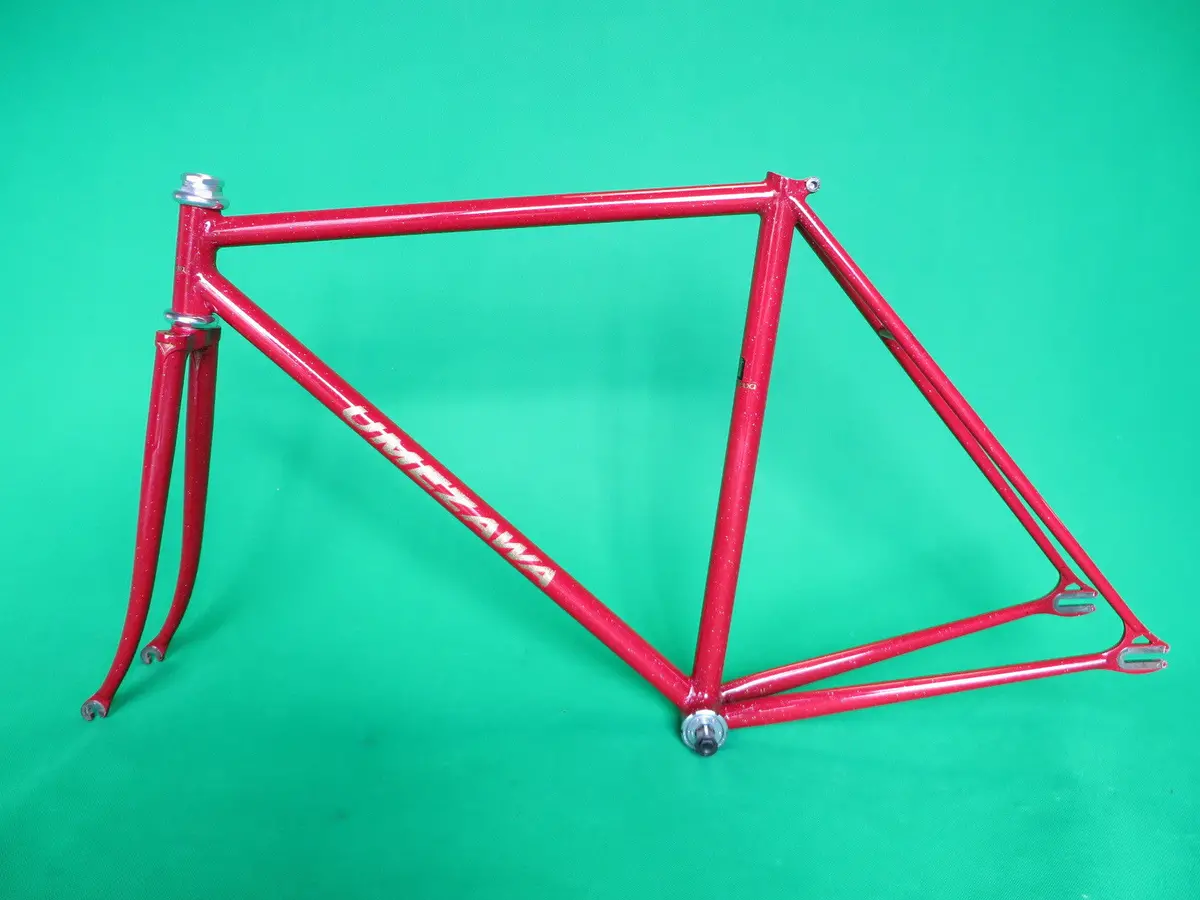 Umezawa // Red With Rainbow Flake // 49.5Cm 1