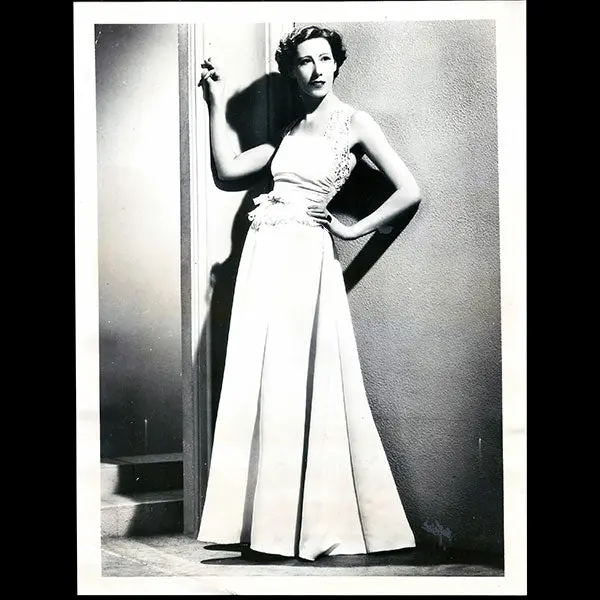 Jacques Heim - Robe Du Soir De La Ligne Jeunes Filles (1938) 1