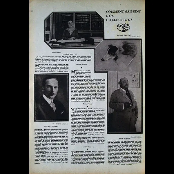 La Revue De La Femme, N°3 (Février 1927), Couverture De Desbarbieux 2