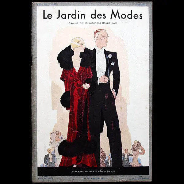 Le Jardin Des Modes, N°136, 15 Novembre 1930, Couverture De Jean Pagès 1