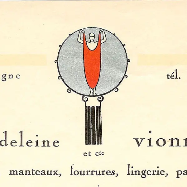 Vionnet - Papier À En-Tête 50 Avenue Montaigne À Paris (Circa 1923) 2
