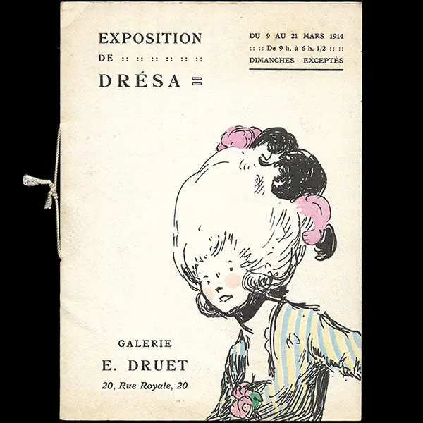 Dresa - Exposition Jacques Dresa À La Galerie Druet À Paris (1914) 1