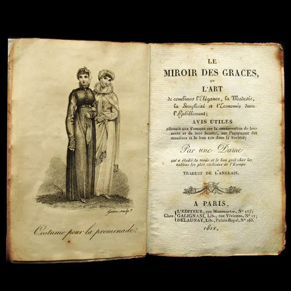 Le Miroir Des Grâces Ou L'art De Combiner L'élégance, La Modestie, La Simplicité Et L'économie Sur L'habillement (1811) 2
