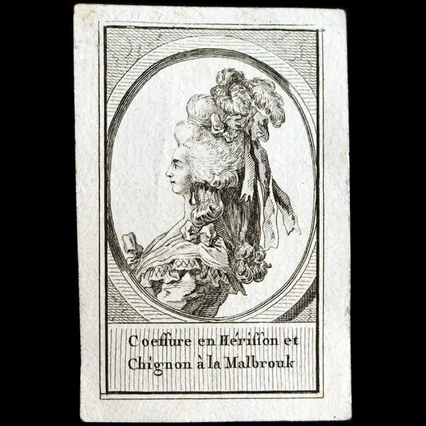 Gallerie Des Modes Et Costumes Français, 13Ème Suite De Coiffures (1785) 1