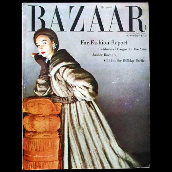 Harper's Bazaar (1953, Novembre), Couverture De Louise Dahl-Wolfe 1