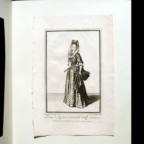 Jean Dieu De Saint-Jean - Femme De Qualité En Déshabillé D'étoffe Siamoise (1687) 2