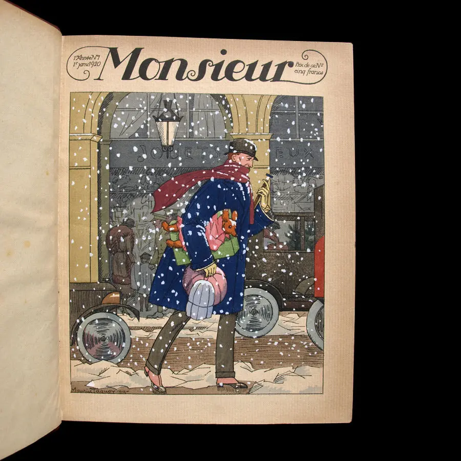 Monsieur, Revue Des Élégances, 57 Livraisons (1920-1924) 2