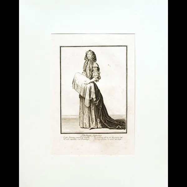 La Sage Femme, Gravure De Bonnart (Circa 1680) 1