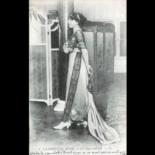 La Mode Nouvelle, La Jupe Culotte Chez Le Couturier (Circa 1911) 1
