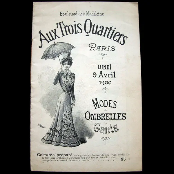 Aux Trois Quartiers : Modes - Ombrelles - Gants 1