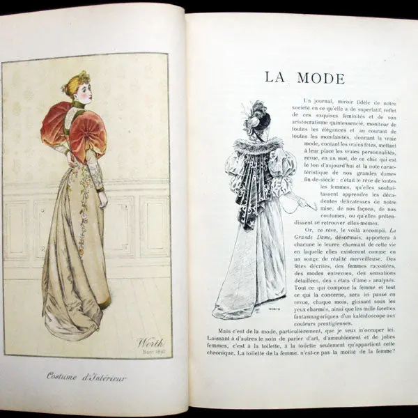 La Grande Dame, Revue Mondaine Et Cosmopolite, Revue De L'élégance Et Des Arts, 1893 2