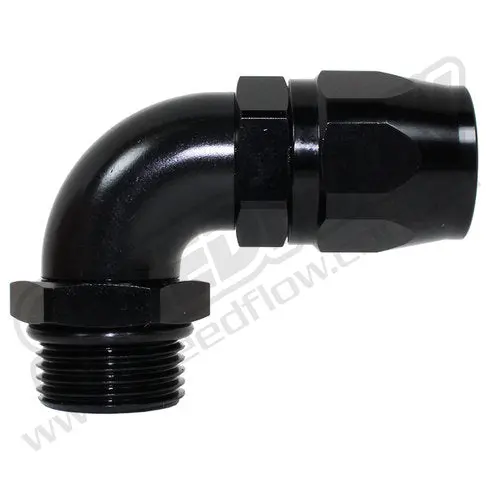 Speedflow ORB 90° Hose End to Male Port Fitting – Cutter Style