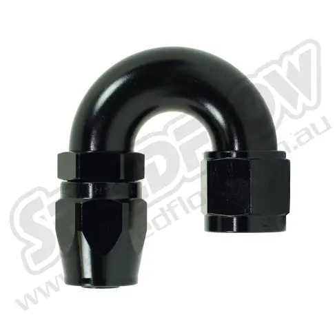 Speedflow 100 Series 180 Degree Hose Ends ~ Cutter Style 1