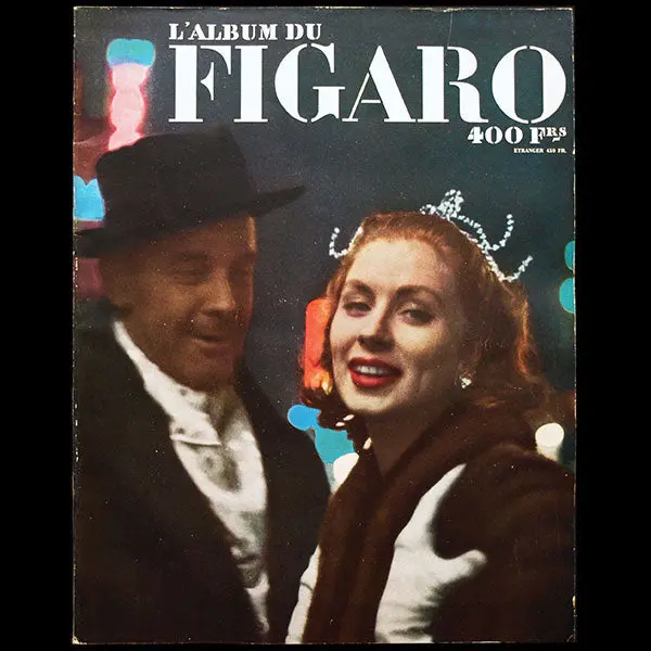 Album Du Figaro, N°45, Décembre 1953, Couverture De Maurice Tabard 1