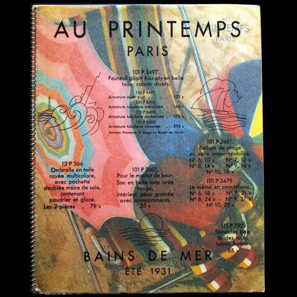 Bains De Mer, Été 1931, Catalogue Du Printemps 1