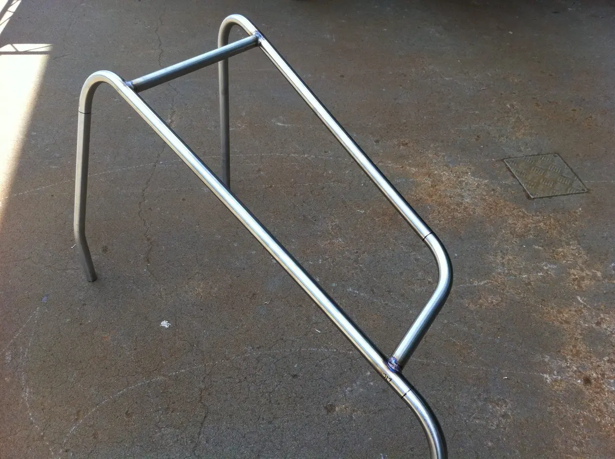 Bhr Stainless Sprintcar Right Hand Double Rail Nerf Bar 1