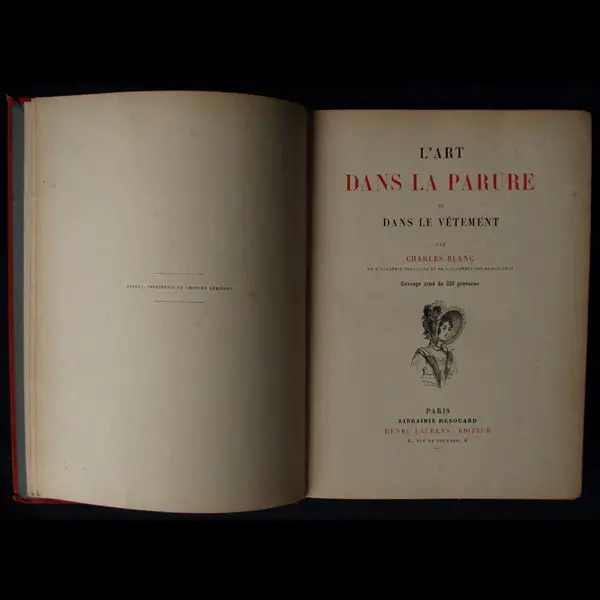 Blanc - L'art Dans La Parure Et Le Vêtement (1890) 2