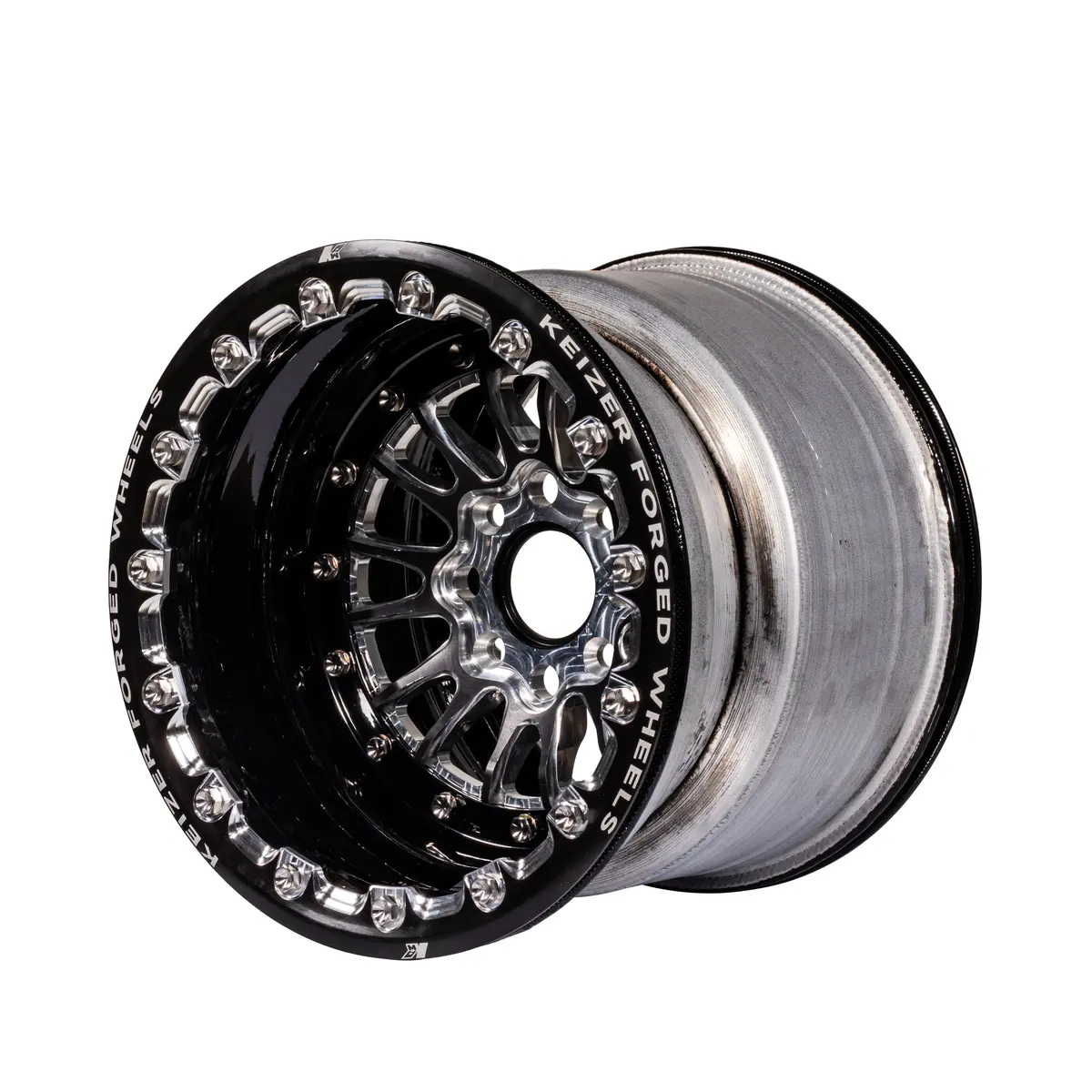 Keizer "Veelvoud" Honda Drag Wheel - Black Barrel 1