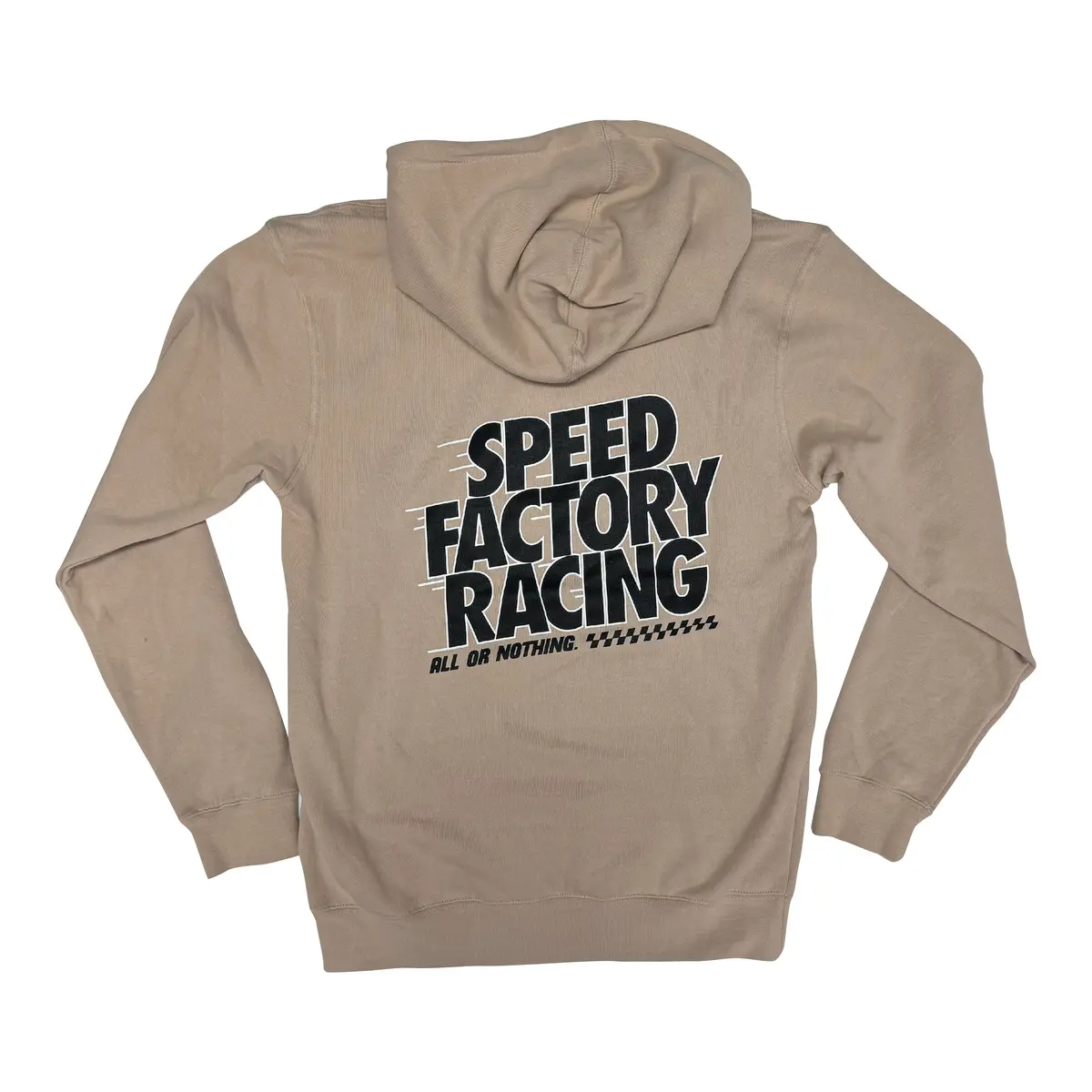 Speedfactory Racing "All Or Nothing" Hoodie (Sandstone) 1