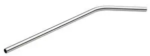 Boîte De 6 Pailles En Acier Inoxydable Coudées 21.5 Cm 1
