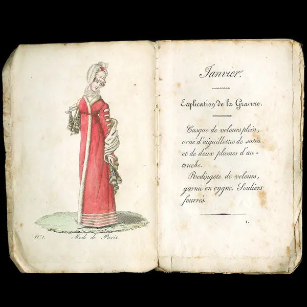 Journal Des Dames Et Des Modes - Annuaire Des Modes De Paris, Illustrations D'horace Vernet (1814) 2