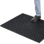 Tapis De Sol Anti-Dérapant, En Caoutchouc 1