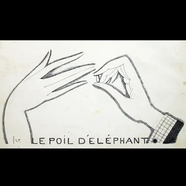 Le Poil D'eléphant, Dessin De Georges Lepape Pour Vogue (1922) 1