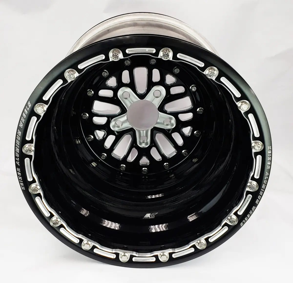 Keizer "Beurt" Honda Drag Wheel - Black Barrel 1