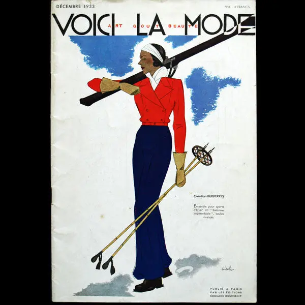 Art, Goût, Beauté, Voici La Mode (1933, Décembre) 1