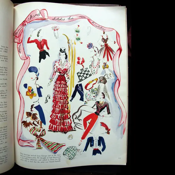 Harper's Bazaar (1938, Juin), Couverture De Cassandre 2