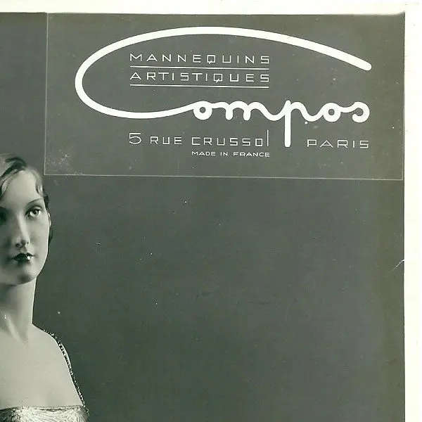 Mannequins D'art Féminins, Par Compos, Rue Crussol À Paris (Circa 1920-1930) 2