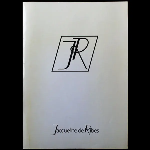 Jacqueline De Ribes - Dossier De Présentation De La Collection Automne/Hiver 1984 2