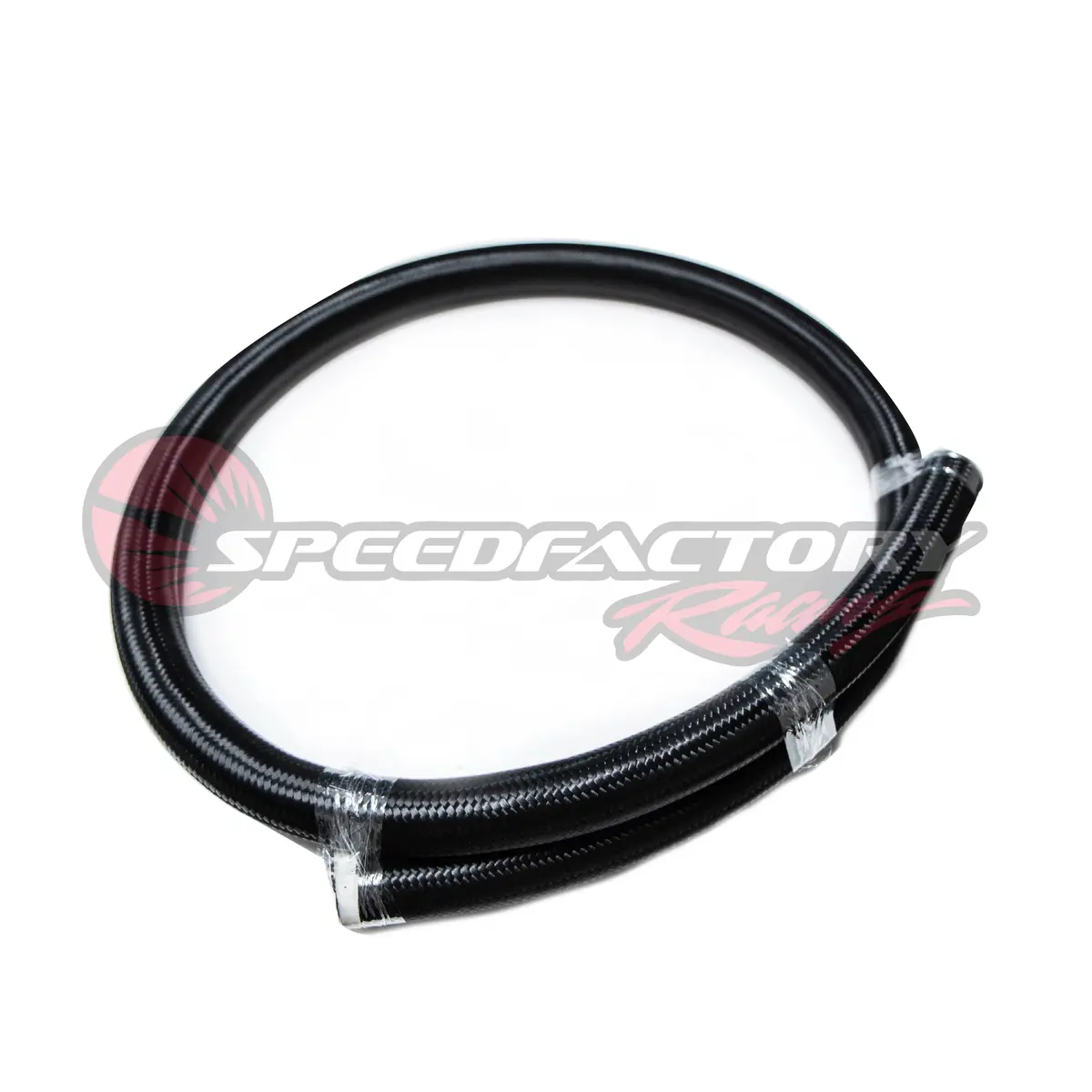 Speedfactory Racing -16An Black Braided Hose - 5' Section 1