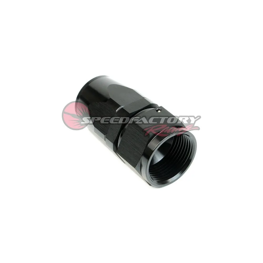 Speedfactory Racing -16 An Black Anodized Hose End Fitting - Straight 1