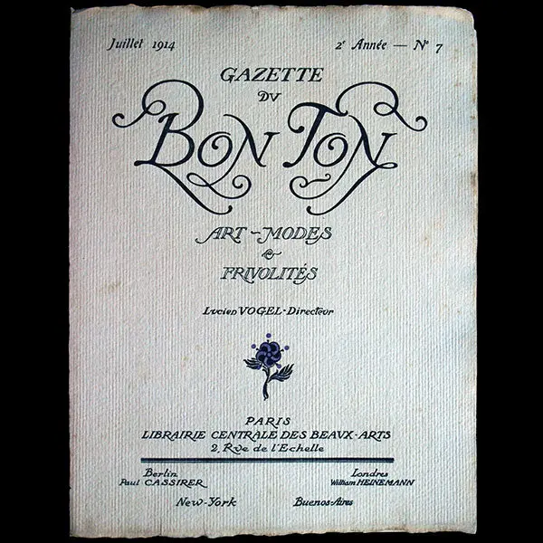 Gazette Du Bon Ton (N°7, 1914) 1