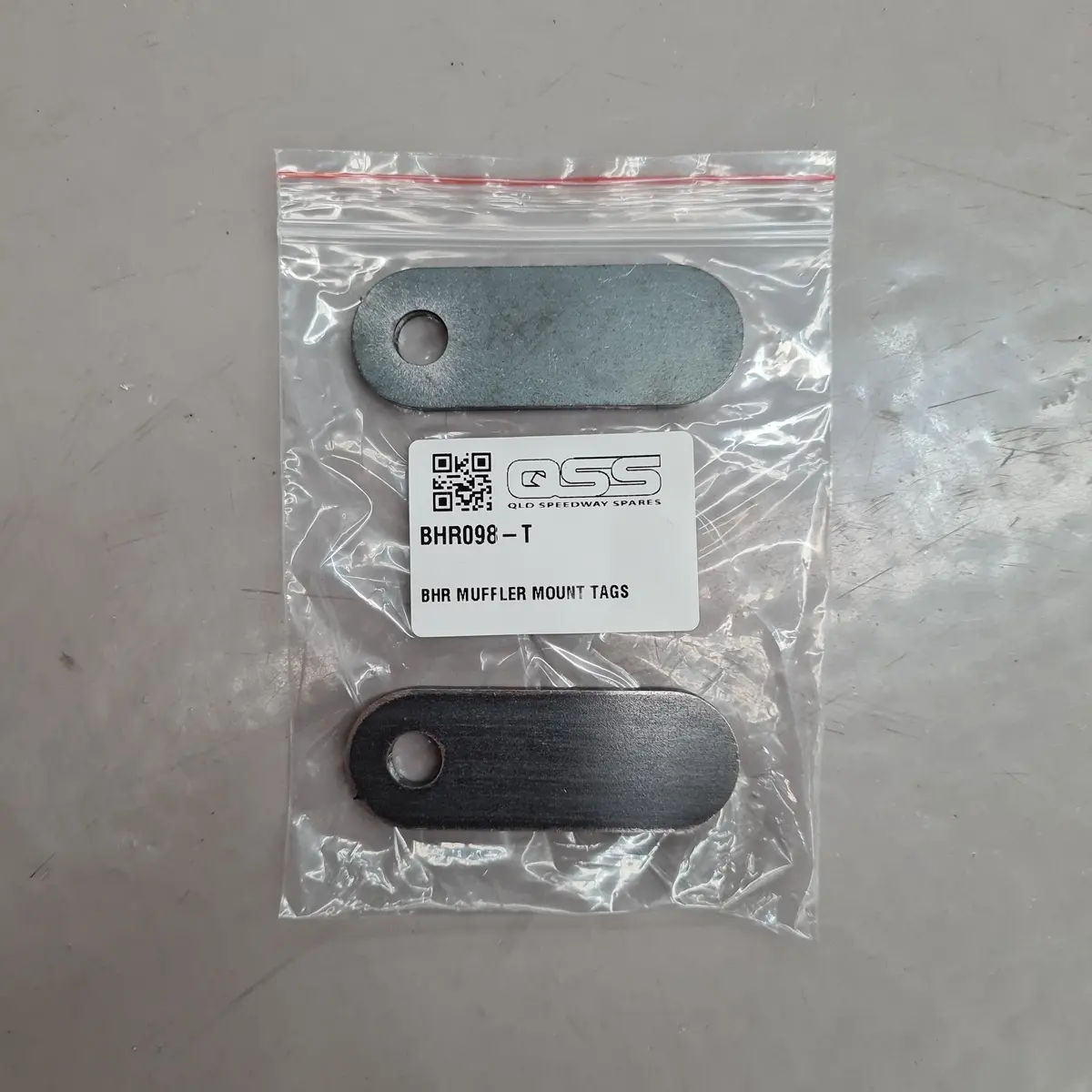 Bhr Pair Of Muffler Mount Tags 1
