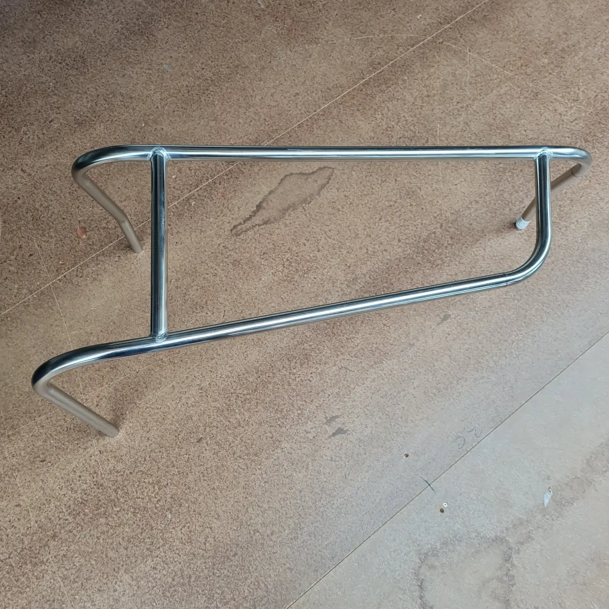 Bhr Stainless Sprintcar Left Hand Double Row Nerf Bar 1